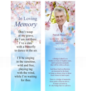 Memorial bookmark