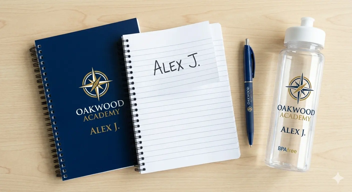 Personalised School Supplies