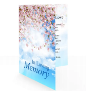 TPWS Memorial folded card